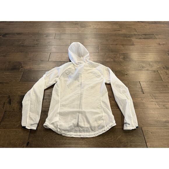 Nike Womens 3M Impossibly Light Running Full Zip Hooded Jacket Size M 618991-101 - Picture 3 of 10